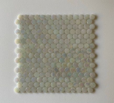 Круглая, стеклянная мозаика CIR12 (D=19мм), цена за 1 лист, Мозаика для хаммама