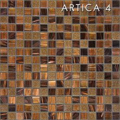 Микс Светло-коричневый из мозаики размером 20х20мм