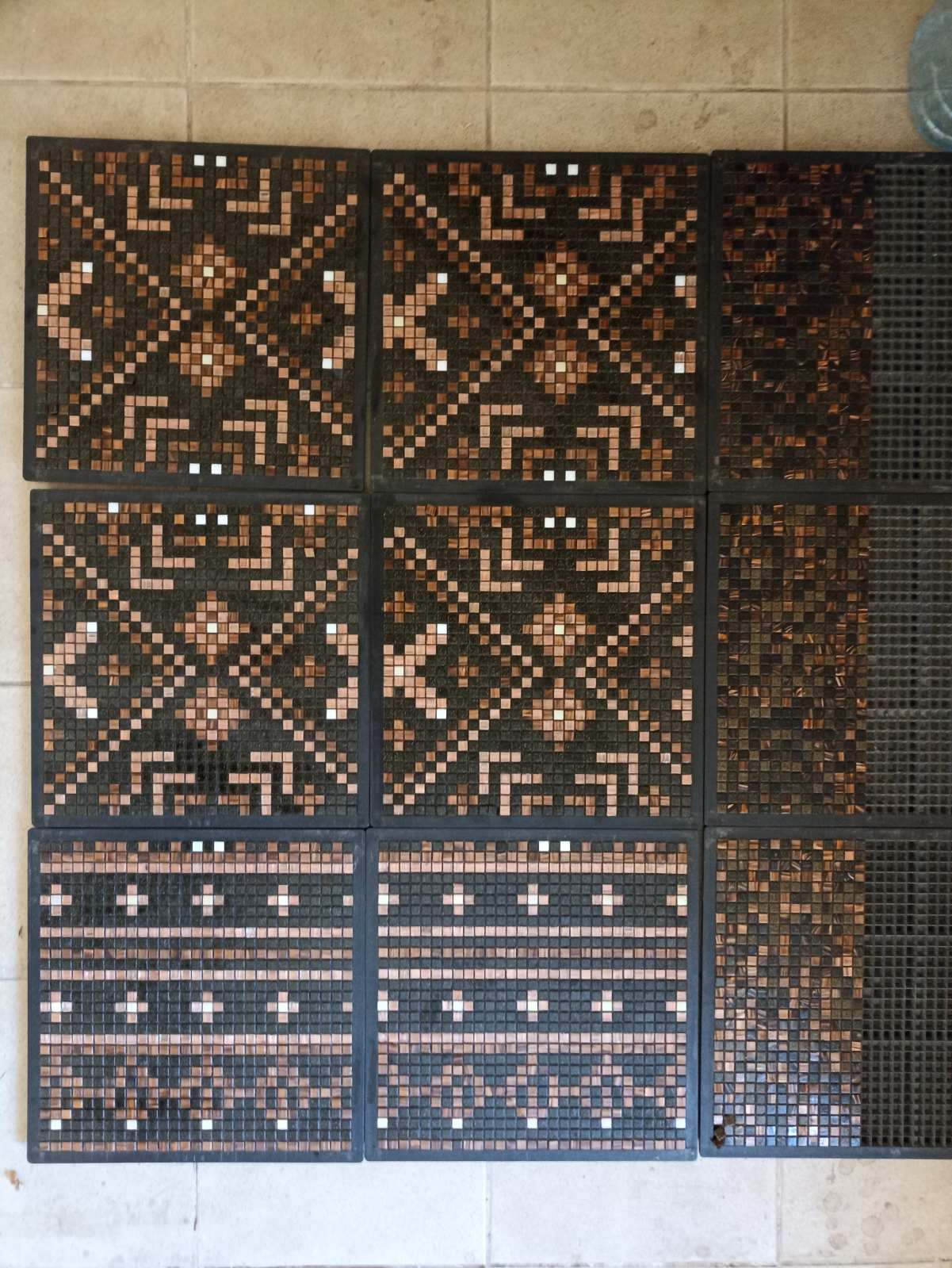Mozaika szklana Hammam Kup