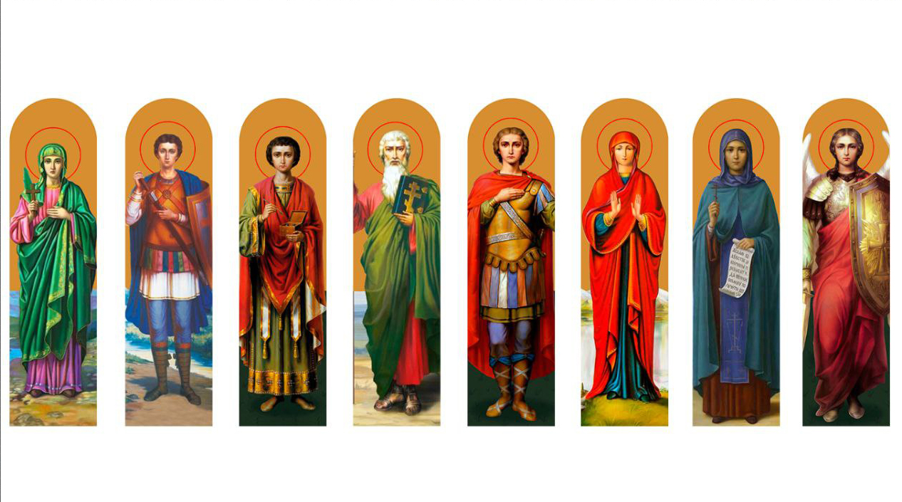 Ікони зі скляної та мармурової мозаїки Україна Польща